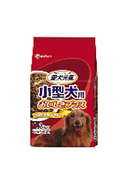 Specialty products like Aiken Genki Dry for small dogs cater to Japanese pet owners, who often live in apartments.