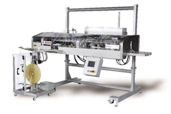 The TFT Sealer trims, folds and tapes woven polypropylene bagging material to provide a sturdy, durable seal, yet is easy to open, according to Doboy Inc.