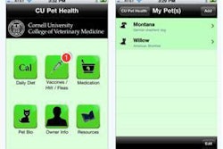 An iPhone app from Cornell University is designed to keep pets from piling on the pounds. / Photo courtesy www.vet.cornell.edu