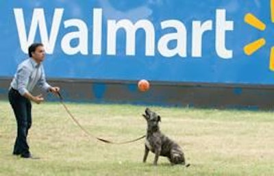 Frank Yiannas, VP of food safety for Walmart (with Tippy), believes that enhancing food safety benefits all petfood manufacturers, retailers, customers and, most importantly, pets.