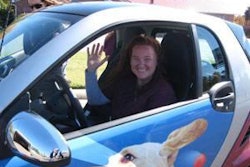 Nakia Ritchie was selected as the second Smart Car winner in Hill's Drive Nutrition Sweepstakes.
