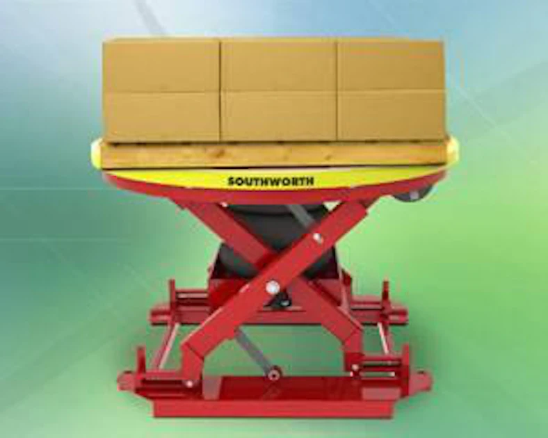 Pneumatic Level Loader Southworth Products Corp. PalletPal 360 Air level loader From ...