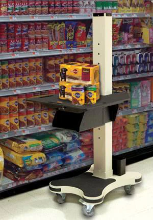 Retail Handling Solutions Stock & Roll shelf-stocking cart ...