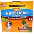 Nylabone products offers Nutri Dent Complete dental treats for dogs, clinically proven to clean teeth and freshen breath even better than weekly brushing, according to the company.