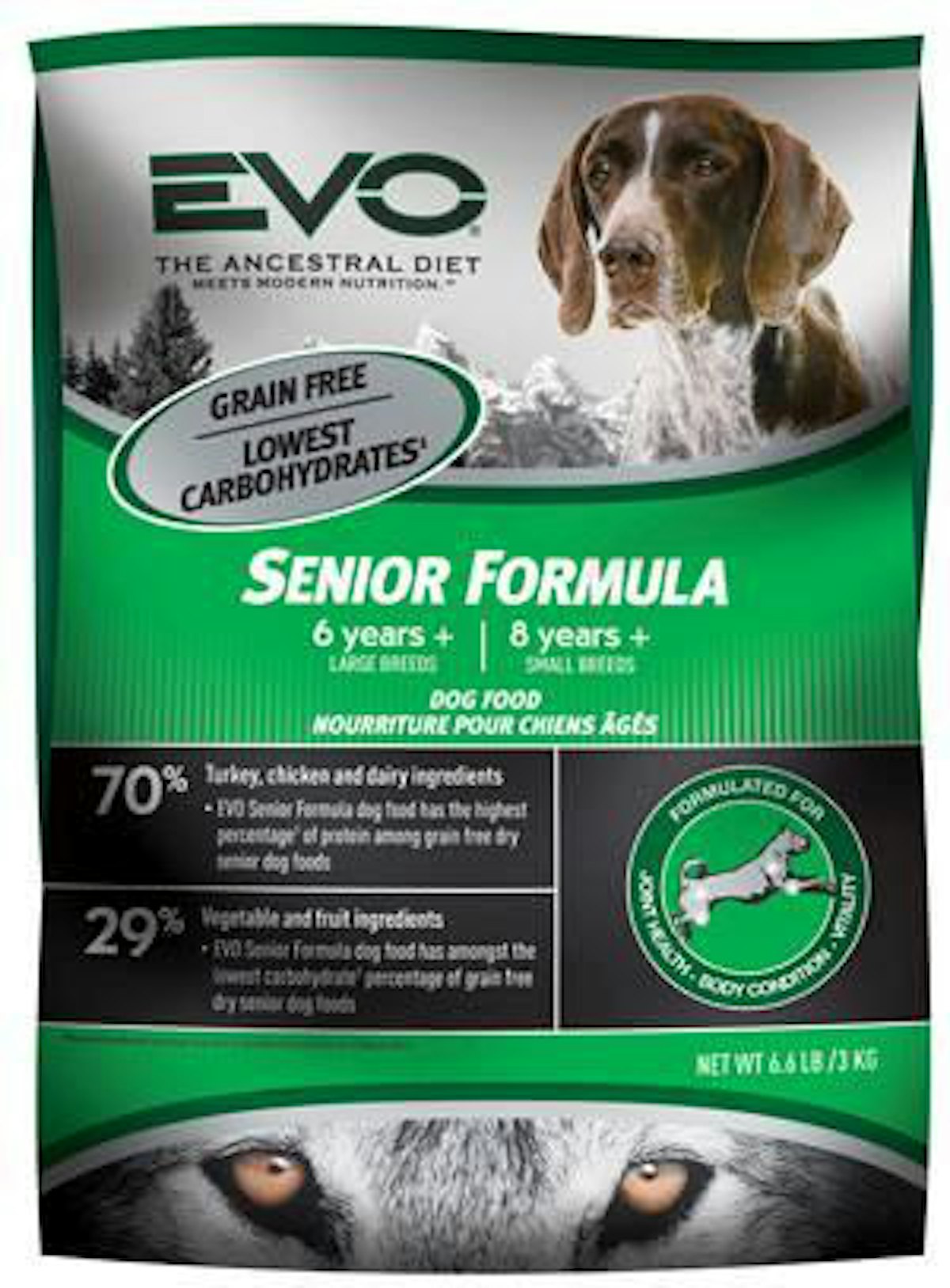 Evo dry dog food hot sale
