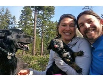 TurboPup founders Kristen Guerrero and her husband, Brandon Sylvester, are pet parents to two dogs, Dunkan and Oden.