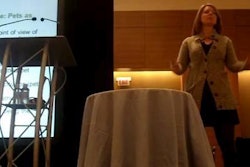 Betsy Banks Saul, founder of www.petfinder.com, at Petfood Forum 2012.