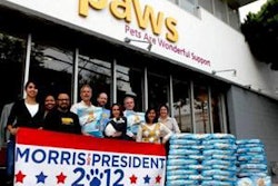 Del Monte delivered 3,000 pounds of cat food to Pets Are Wonderful Support San Francisco in November 15.