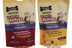 Three Dog Bakery is relaunching We Pity the Kitty treats for cats.