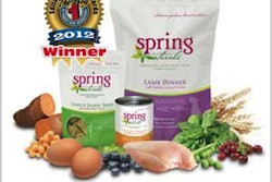 Spring Naturals won the Editor's Choice award for its Canned Dinners for Dogs.