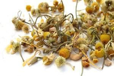 Machu's Blend is an herbal tea blend for dogs.