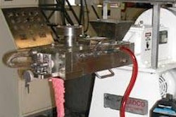 Photo 1. This photo was taken during a recent test run to assure that continuous processing was an effective alternative for a prospective client.