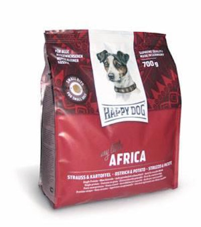 Mondi designed Interquell's Happy Dog petfood packaging with silver 3D lettering and high-definition flexo-printed packaging to make the package stand out.