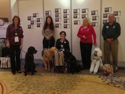 Petfood Forum's donors raised US$2,000 for CHAMP, an organization that trains service dogs for people with disabilities.