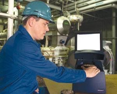 How simple is networked NIR? With modern near-infrared analysis technology, operators just need to load samples, either in ground or unground form, and let the technology do the rest. Virtually instant results can be used for on-the-spot or near-line production control.