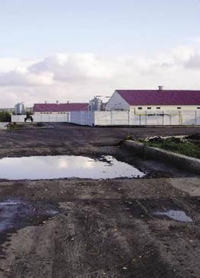 A nucleus herd site typifies the development of new units in the south-west of Russia. (Photos by Mark Jacques of MJ Consulting Ltd)
