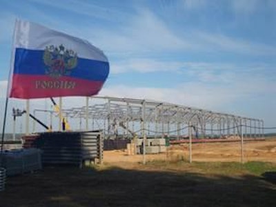 Aviagen's hatchery in Jasnogorsk, Tula Oblast, Russia.
