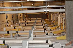 The area above the setters is very large and easily accessible.