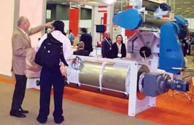 La exposición de maquinaria es uno de los atractivos de FIGAP.
