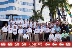 Participantes en el quinto encuentro de Cobb-Vantress para el sector av&iacute;cola latinoamericanos.
