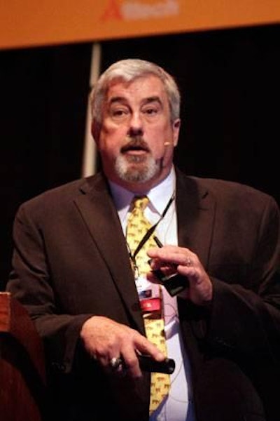 Protein and energy components of feed make up approximately 85 percent of feed cost, stated Dr. Mark Farmer.