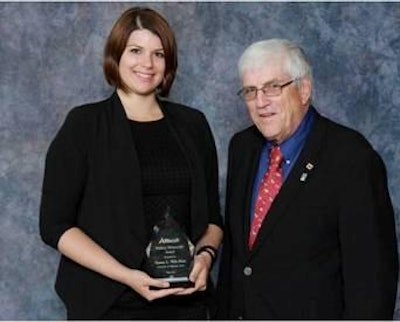 Emma Wils-Plotz is examining the effects of antioxidants and fatty acids on the immune system.