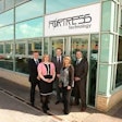 The newly hired sales team with Fortress Sales Director Phil Brown.