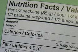 Pet Food Nutrition Label