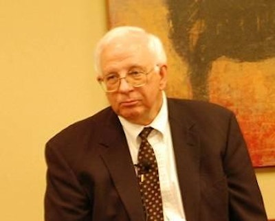 Dr. David Wicker, live operations vp, Fieldale Farms challenged broiler company managers to change their way of thinking and develop a can do attitude regarding antibiotic-free production.