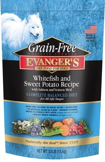 Evangers Grain Free Whitefish And Sweet Potato Dry Food