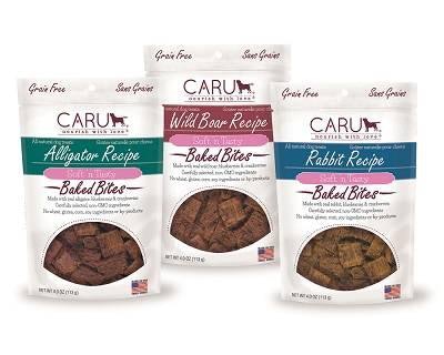Caru Pet Food Alligator Rabbit And Wild Boar Soft N Tasty Treats