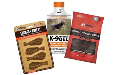 Courtesy Indigenous Pet Products | With a focus on pet specialty products, Indigenous aims to continue growing alongside this expanding market.