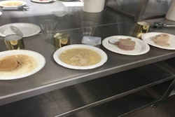 Of four cans, those mixed with plasma came out in a firm, gelatinous mass, while those mixed with wheat gluten were comparatively watery and loose. | Alyssa Conway