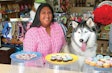 Paws and Claws Pet Bakery owner Anna Reeves, here with her husky Lucy, aims to take her company’s specialty treats beyond Georgia and South Carolina. | Courtesy Paws and Claws Pet Bakery