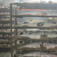 Frozen Asian carp fillets in storage after processing at Schafer Fisheries in Thomson, Illinois. | Tim Wall