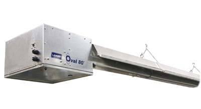 L B White Oval 80 Heater