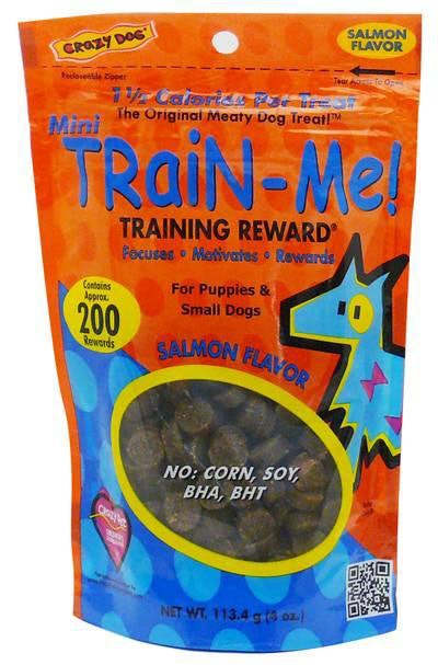 Crazy Dog Train Me Treats Minis Salmon Small