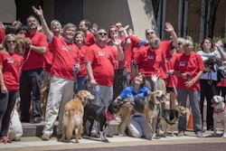 Purina employees during Bring Your Pet to Work Day 2016; courtesy Nestlé Purina