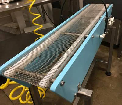 Dynamic Conveyor Dynamic Conveyor DynaClean conveyor metal belt option From: Dynamic ...
