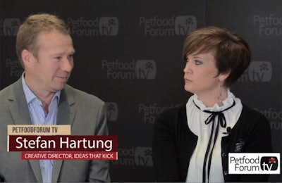 Hartung said that a company must think long-term when they rebrand a product. | Petfood Forum TV