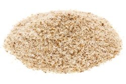 Psyllium seed husks act as a laxative by increasing indigestible fiber in the gut, which absorbs water to create a mass that stimulates bowel movements. | PixelsAway, Bigstock.com
