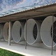 Skov Blue Fan Wall Fan