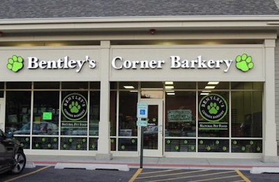 Bentley’s Pet Stuff, named by Pet Product News as its retailer of the year for 2016-2017, is seeing strong sales for semi-moist or baked pet food products. l Courtesy of Bentley’s Pet Stuff