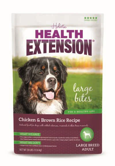 Holistic Health Extension Large Bites dog food | PetfoodIndustry