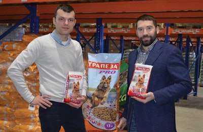 Brand Manager Eugene Trukhanov and CEO Roman Aksenov, with R-Trade, are committed to expanding their brands and succeeding in a challenging Russian pet food market. | R-Trade