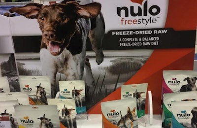Nulo is among several companies launching new freeze-dried or air-dried pet foods at Global Pet Expo 2017. l Debbie Phillips-Donaldson