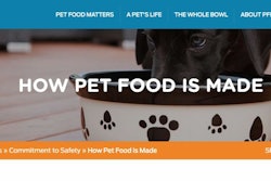 screenshot from Pet Food Institute's website taken April 13, 2017