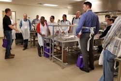 Petfood Innovation Workshop 2017 attendees discussed the 'taste of pet food's future' via stations highlighting palatability analysis and measurement, sensory analysis, and consumer trends. | Lindsay Beaton