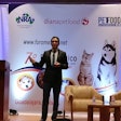 Ivan Franco of Triplethree International, a market research and analysis firm, spoke at the Septimo Foro México sobre Alimento para Mascotas Internacional (Seventh International Mexican Pet Food Forum) in Guadalajara, Jalisco, Mexico. | photo by Tim Wall