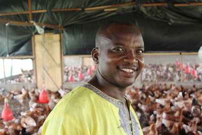 Sintaro Mahama wants Tibzaa farm to not only supply meat and eggs in northern Ghana but also to be training resource. | Ad Bal